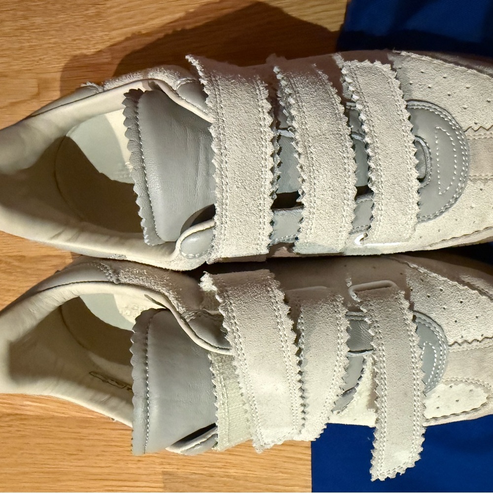 Isabel Marant Suede Cream Sneakers/Trainers